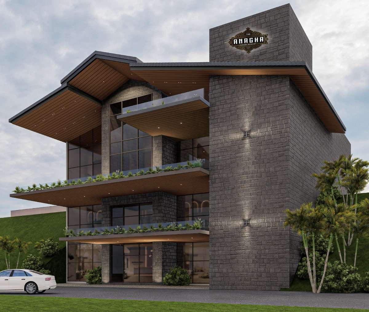 Anagha Resort Elevation & Gardens